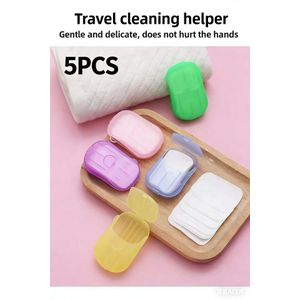Travel Portable Soap 5-Piece Set