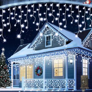 96 LED solar string lights, outdoor waterproof decorative lights