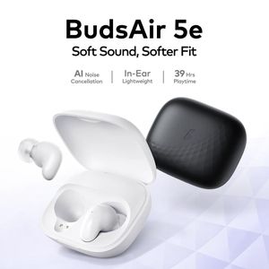 Itel BudsAir 5e  Ultra Lightweight In-Ear Earbuds  39H Playtime  IP54  Portable IEW-52 - black