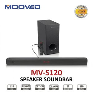 Mooved MV-S120 Channel Multimedia Speaker System – Black