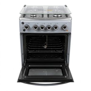 Other German Plus 4-Burner Gas Cooker with Oven & Grill – Stainless Steel