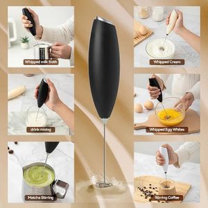 Hand Blender Electric Egg Beater Milk Frother Wireless Mini Drink Mixer Foamer Household Kitchen Stirring Tools