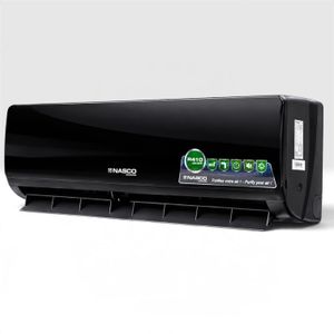 Nasco 2.5hp Stylish Black Split Air Condition : NAS-J24-V1B