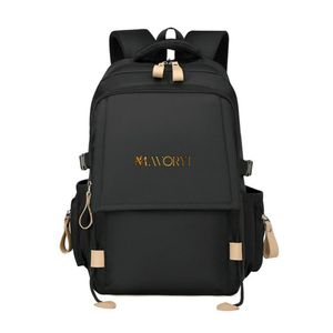 Mavoryi Fashionable Large Capacity Waterproof Backpack - Black/ Brown