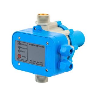 Automatic Pump Pressure Controller & Switch Regulator With LED Indicator - 1.1kW - Blue