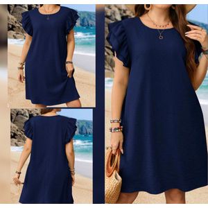 SHEIN Ladies round neck short sleeve dress