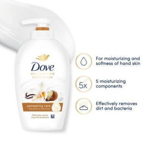 Dove Moisturizing Hand Wash with Shea Butter and Warm Vanilla - 250ML
