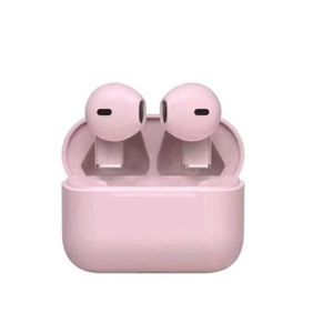 Pro 5s Wireless Bluetooth HD Bass Headphone + Charging Case - Pink