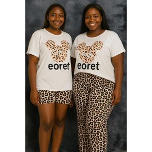 3 in 1 Women Sleepwear Set - Multicolor 