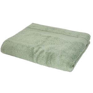 Cotton Towel Bath and Shower Towel _ 70cm × 140cm _ Sage Green