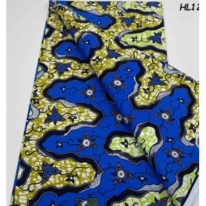 Super Wax 6 Yards African Print Holland Wax-Multicolor
