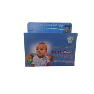 Darl "Darl Oral" Brush Up Deep Cleaning Teeth Wipes - Blue