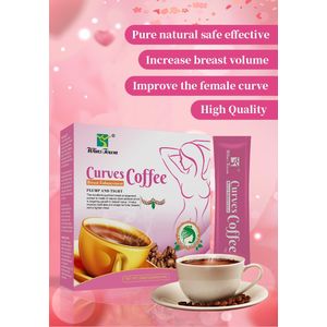Winstown Curves Coffee for Women - Natural Herbal Breast Enhancement Support