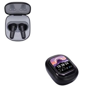 New Black Earbud – Smart Wireless Bluetooth Earbuds With Screen Display 