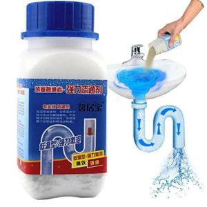 3 Bottles of Powerful Kitchen and Toilet Drain Cleaner