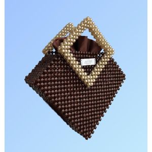 Beads BAG SAVANNAH IN BROWN 
