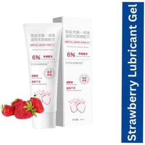 Strawberry Sex Lubricant Lubricating Gel 