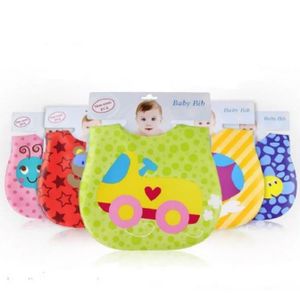 A Bonne 6pcs Waterproof Baby Bib - Multicolours 