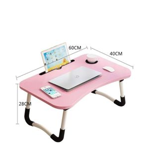 Foldable laptop table-Pink