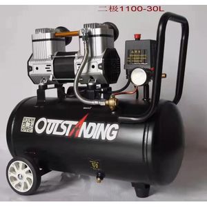 Hanqia OUTSTANDING/HANQI 30L Portable Air Compressor – 1100W Heavy-Duty Electric Air Compressor
