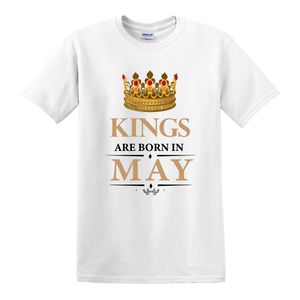 Kings Are Born In MAY-White