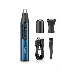 Plug-In Hair and Nose Grooming Trimmer Set with Interchangeable