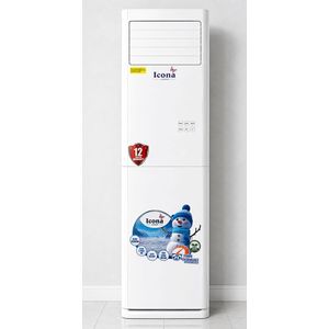 Icona London 2.5HP Floor Standing Air Conditioner (ILFSAC-24000C) - Glossy White