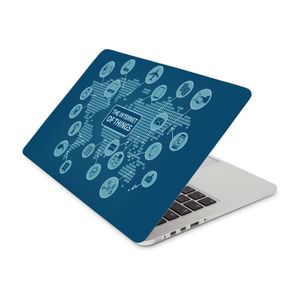 Multi-design Vinyl Laptop Sticker - Multicolour