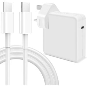 Gadtom Mac Book Pro charger-105W Type C Super Fast Charger,Compatible with MacBook Pro 16, 15, 14, 13 Inch, MacBook Air 13 Inch, iPad Pro 2022/2021/2020/2019/2018, Included 7.2ft C to C Cable Charger 