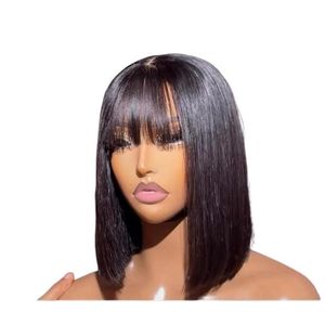 10 Inches Supper Double Drawn In Firing Wig - Black