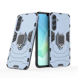 Baseus Shockproof Phone Case, Compatible With Galaxy A17 / A26 5G Phone, With Magnetic Stand Ring (Type 3)- Navy Blue 