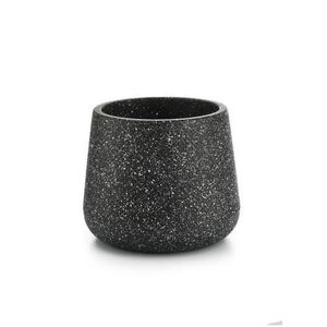 Indoor & Outdoor Planter with Drainage Holes and Tray, Large Lightweight Flower Pot (D23 x H32.5)cm / (D9.1 x H12.8)inch
