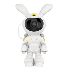Space Rabbit Starry Sky Projection Lamp Bluetooth Speaker 2 in 1 Laser Light