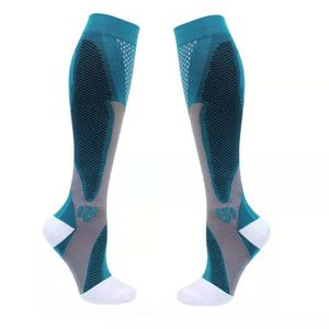 Zipper Compression Socks Open Toe Knee Length Stockings