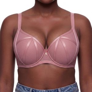 Binnys New & Improved Comfortable Push Up Bra,Full Coverage Cup Plus Size Lifting Bra, Underwire Support with Mesh Sides, Adjustable Strap Fixed Non-Removable Pads Graduation Ceremony Women's Bra