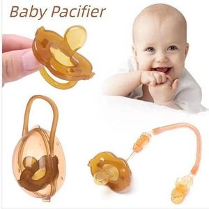 Night Flat Head Baby Silicone Pacifier Soother Breastmilk-like design No crying for baby Perfect gift for newborns