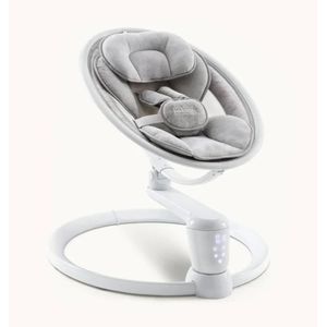 Grownsy Baby Swing & Rocker – Dual Motion Side-to-Side & Front-to-Back Infant Swing with 5 Speeds, Music & 270° Rotation