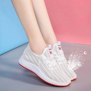 CFZIYOU Fashion Women Sneakers Comfortable Lightweight Shoes - White - White - EU 40