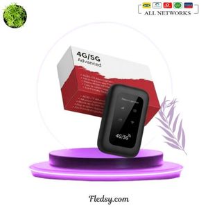 4G/5G Universal Pocket WiFi Router with LCD Display Supports MTN, Vodafone, AirtelTigo, Glo
