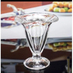 Ghani 6pc white glass cup 