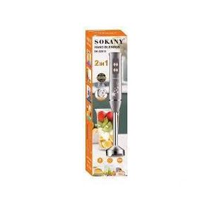 Sokany  2-In-1 Electric Immersion Hand Blender - Black