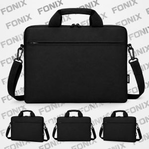 Genetic Durable Laptop Bag Simple Stylish Shock-resistant Laptop Case - Black