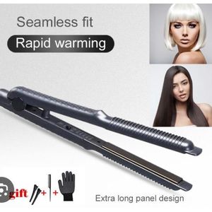AD Professional 2 - in - 1 Hair Straightner and curler - Multicolour