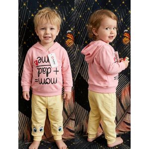 Kids' Graphic Hoodie & Printed Joggers 2-Piec Set
