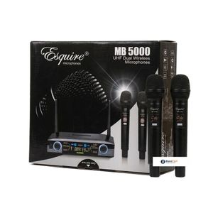 Esquire MB 5000 UHF Dual Wireless Microphone System