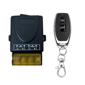433Mhz Remote Control Switch AC220V 30A Hign Power On off Remote Control Transmitter