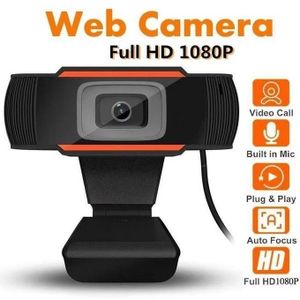 Others Webcam 1080P HD USB Web Camera With Microphone For PC Computer Desktop Gamer Webcast Video Call Conference Work