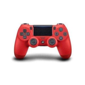 Wireless Controller for Android, iPhone & PC – Dual Shock Gamepad – Compatible with PS4 – Red