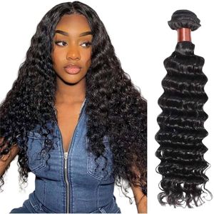 Union Deep Wave Hair Bundles 24 Inch Curls Hair 3 Bundles 
