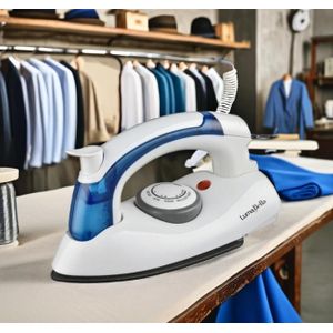 AD Mini Travel Foldable Steam Iron - multicolour